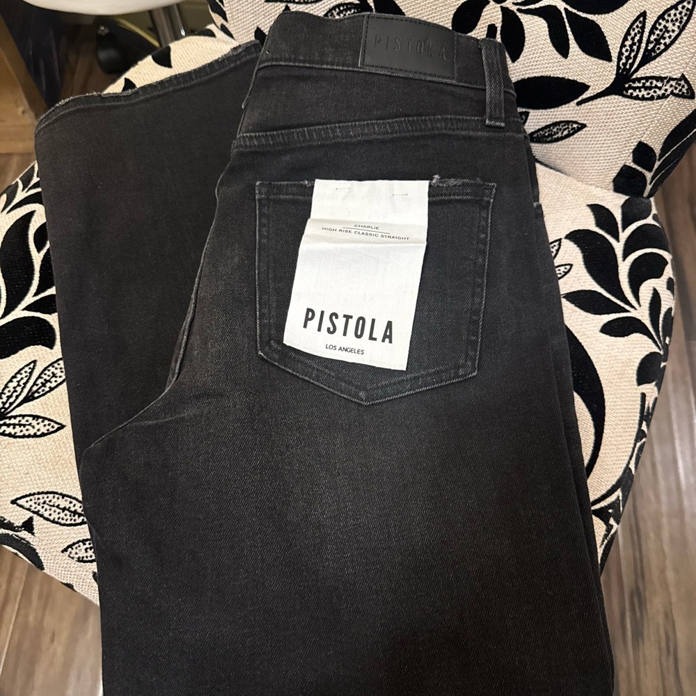 Pistola Women's Black High Rise Jeans - Picture 4 of 4